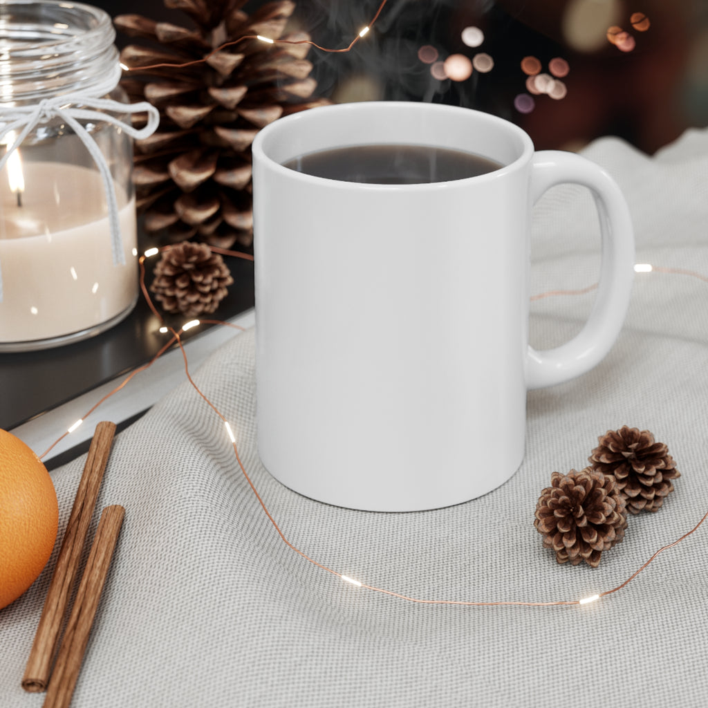 Progress in Growth Mug — Patience Transformation Inspirational Coffee Cup