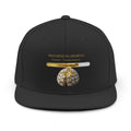 Progress in Growth Snapback Hat — "Patience | Transformation" Inspirational Baseball Cap