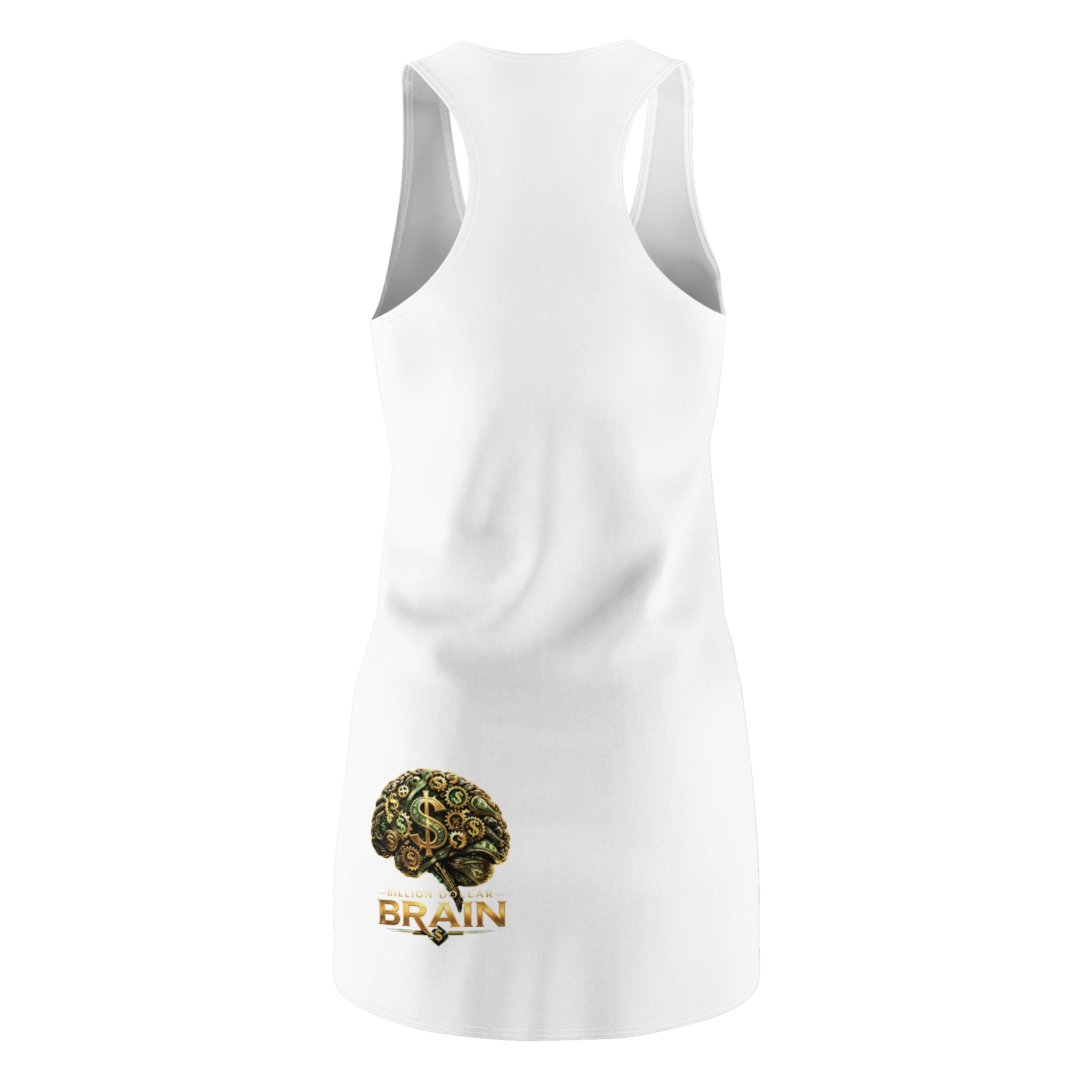 Racerback Dress – Steampunk Gear Brain Graphic