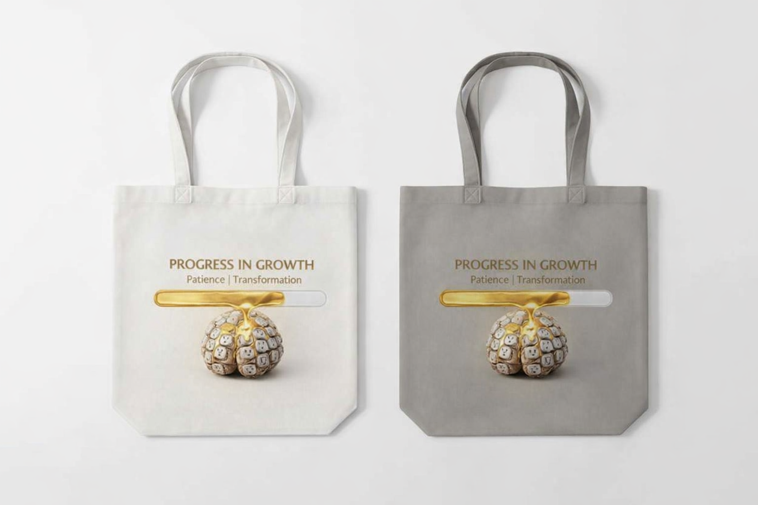 Progress In Growth Carry the Vision Tote
