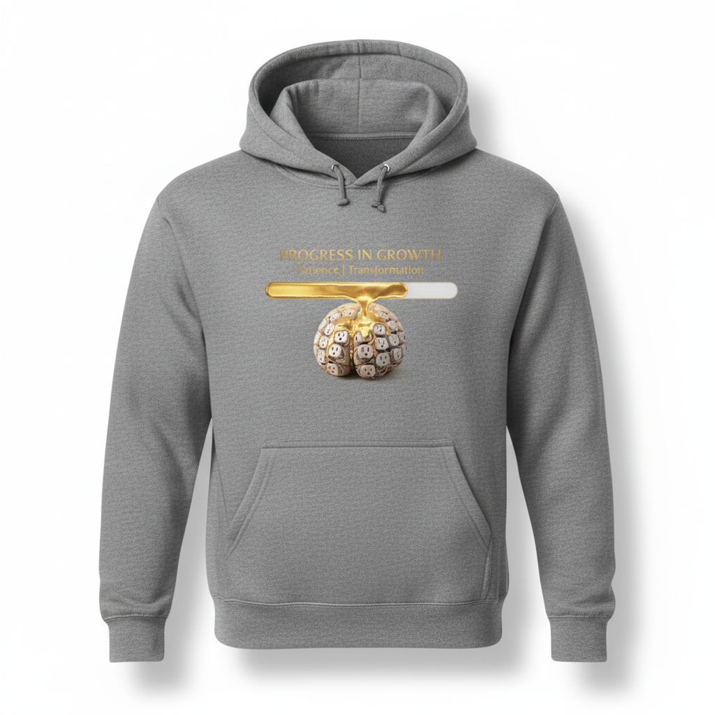 Progress In Growth Signature Hoodie